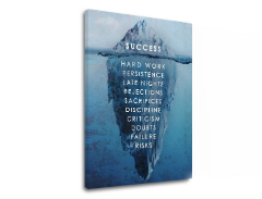 Motivacijska slika na platnu About success_003