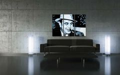 Ročno poslikana slika POP ART AL CAPONE | različne velikosti