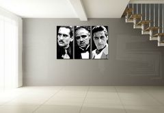 Ročno poslikana slika POP ART GODFATHER 120x80 cm