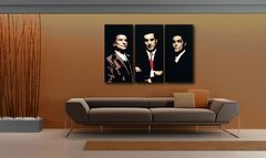 Ročno poslikana slika POP ART GOODFELLAS 120x80 cm