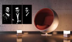 Ročno poslikana slika POP ART GOODFELLAS 150x100 cm