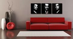 Ročno poslikana slika POP ART GOODFELLAS 150x50 cm