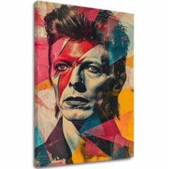 Slika David Bowie na platnu - Upornik z dušo umetnika | različne dimenzije