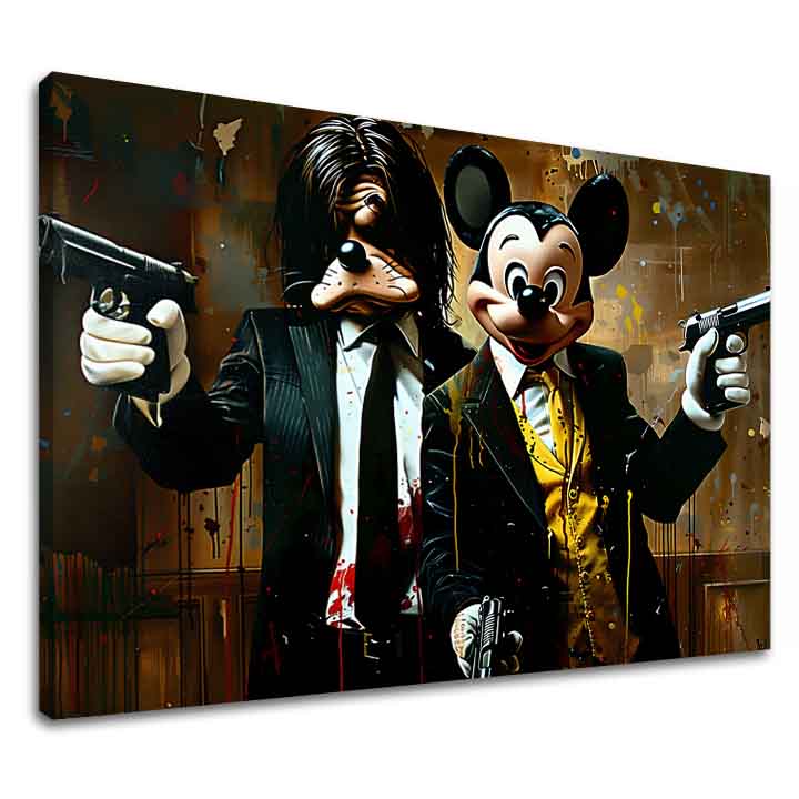 Slika MICKEY AND THE MOBSTER | Podrobnosti akrila