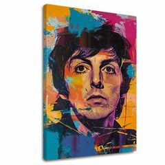 Slika PAUL MCCARTNEY - Beatles genius | 100 % izvirni akril poslikan