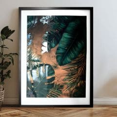 Stenski plakat z učinkom EXTRA - Polnočna džungla